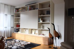 Blokvorm architectuur meubel ontwerp kast