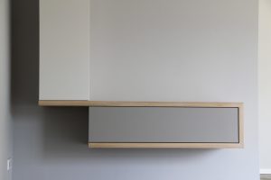 Blokvorm architectuur meubelontwerp dressoir