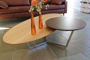 Blokvorm architectuur meubelontwerp salontafel