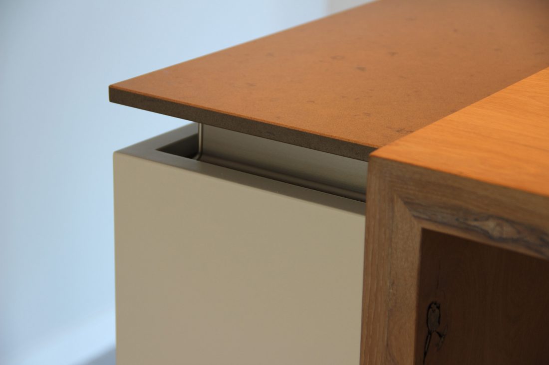 Blokvorm architectuur meubel ontwerp bar